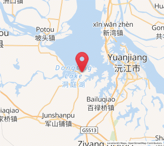 Map of Jiangjiazui, Hunan