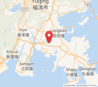 Map of Jiangjing, Fujian