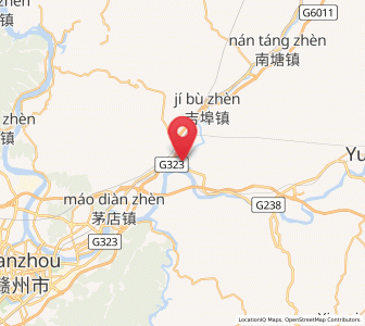 Map of Jiangkou, Jiangxi