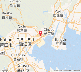 Map of Jiangkou, Fujian