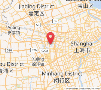 Map of Jiangqiao, Shanghai
