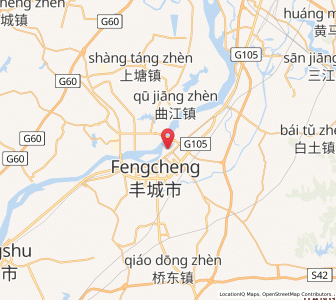 Map of Jianguang, Jiangxi