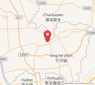 Map of Jiangwakou, Tianjin