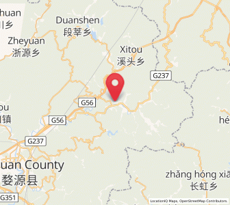 Map of Jiangwan, Jiangxi