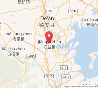 Map of Jiangyi, Jiangxi