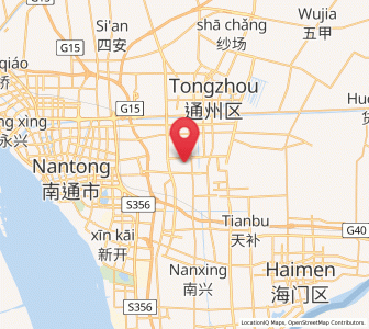 Map of Jiangzao, Jiangsu