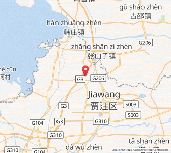 Map of Jiangzhuang, Jiangsu