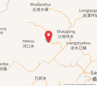 Map of Jianjiapo, Hunan