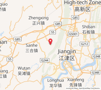 Map of Jianlong, Chongqing