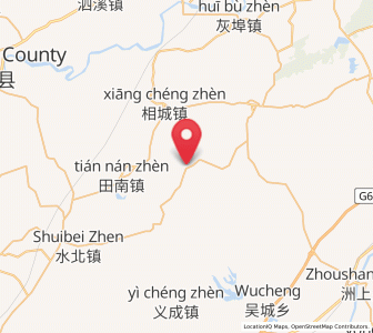 Map of Jianshan, Jiangxi