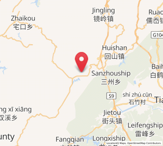 Map of Jianshan, Zhejiang