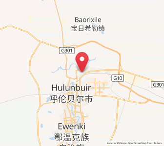 Map of Jianshe, Inner Mongolia