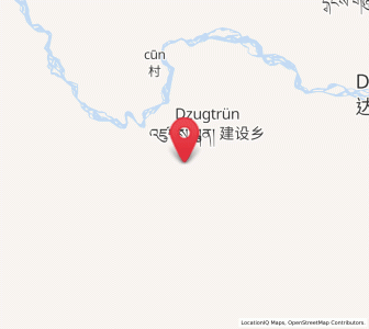 Map of Jianshe, Qinghai