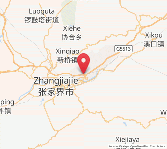 Map of Jianxin, Hunan