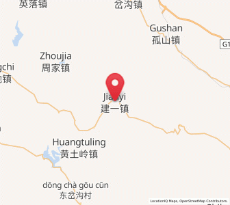 Map of Jianyi, Liaoning