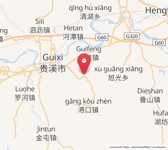 Map of Jianzhu, Jiangxi