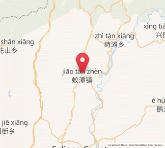 Map of Jiaotan, Jiangxi