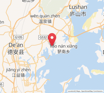 Map of Jiaotang, Jiangxi