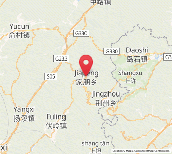 Map of Jiapeng, Anhui
