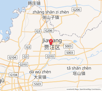 Map of Jiawang, Jiangsu