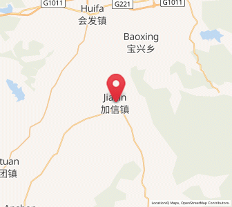 Map of Jiaxin, Heilongjiang