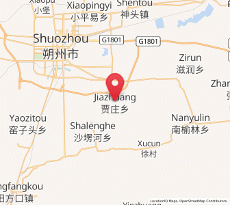 Map of Jiazhuang, Shanxi