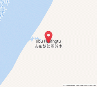 Map of Jibu Hulangtu, Inner Mongolia