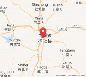 Map of Jicheng, Shanxi
