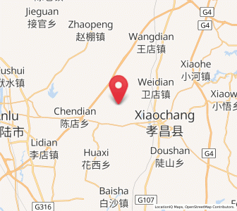 Map of Jidian, Hubei