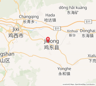 Map of Jidong, Heilongjiang