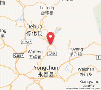 Map of Jiefu, Fujian