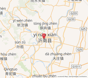 Map of Jiehu, Shandong