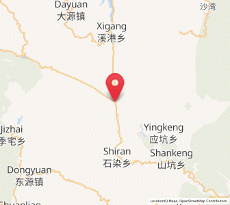 Map of Jiekeng, Zhejiang