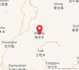 Map of Jielong, Chongqing