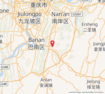 Map of Jieshi, Chongqing