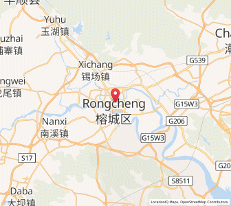 Map of Jieyang, Guangdong