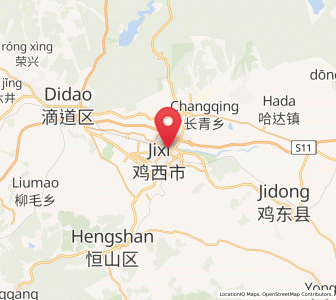 Map of Jiguan, Heilongjiang
