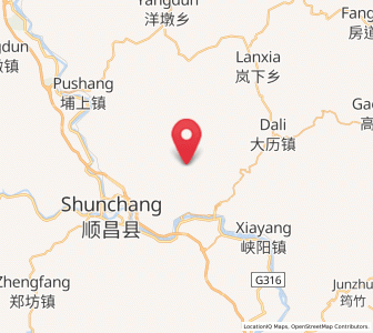 Map of Jihui, Fujian
