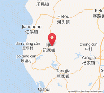 Map of Jijia, Guangdong