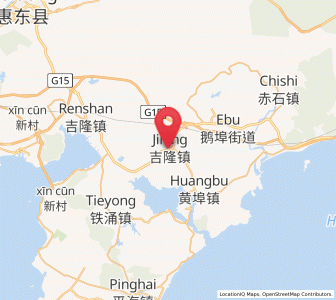 Map of Jilong, Guangdong
