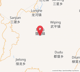 Map of Jilong, Chongqing