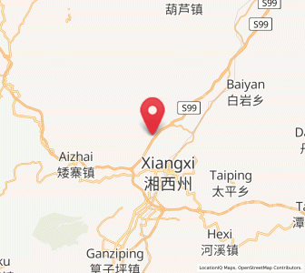 Map of Jilue, Hunan
