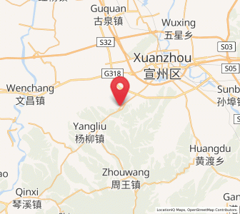 Map of Jinba, Anhui