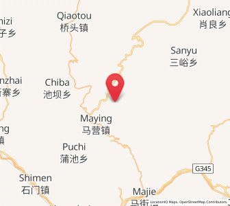 Map of Jinchang, Gansu