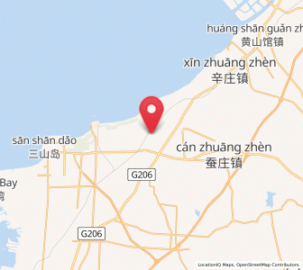 Map of Jincheng, Shandong