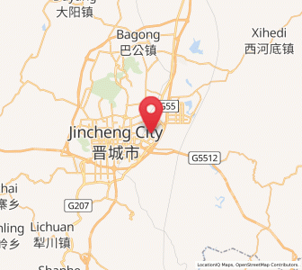 Map of Jincun, Shanxi