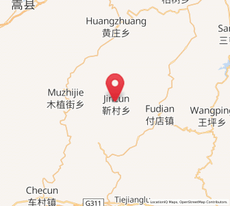 Map of Jincun, Henan