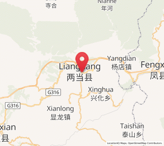 Map of Jindong, Gansu