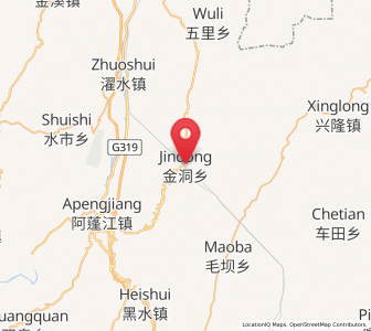 Map of Jindong, Chongqing