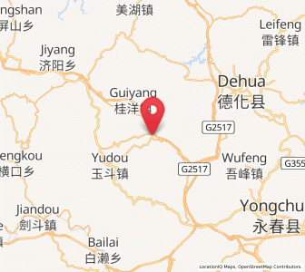 Map of Jindou, Fujian